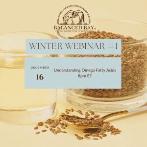 Understanding Omega Fatty Acids Webinar - December 16th, 2025